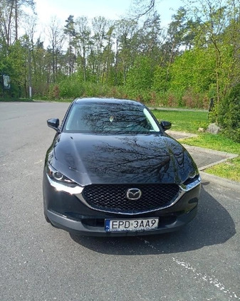 Mazda CX-30 cena 88900 przebieg: 57000, rok produkcji 2021 z Poddębice małe 254